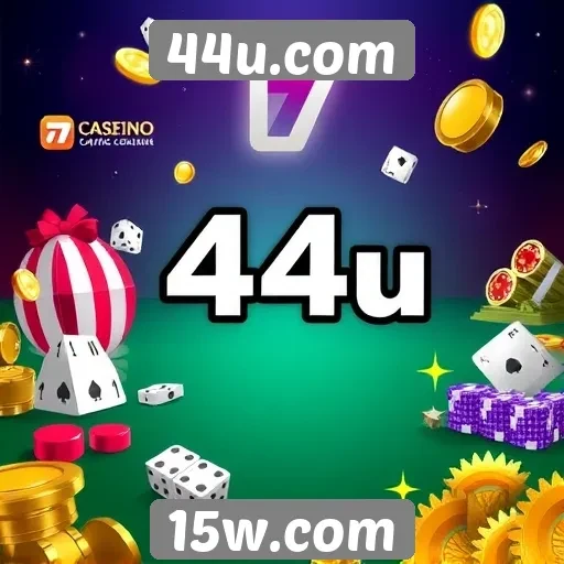 44u.com oferece uma ampla gama de jogos de cassino